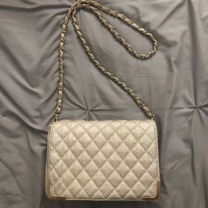 Metallic Champagne 🥂 Crossbody Bag or Clutch